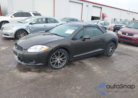 2012 Mitsubishi Eclipse Spyder Gs Sport из США, поврежденный, VIN 4A37L2EF6CE002953